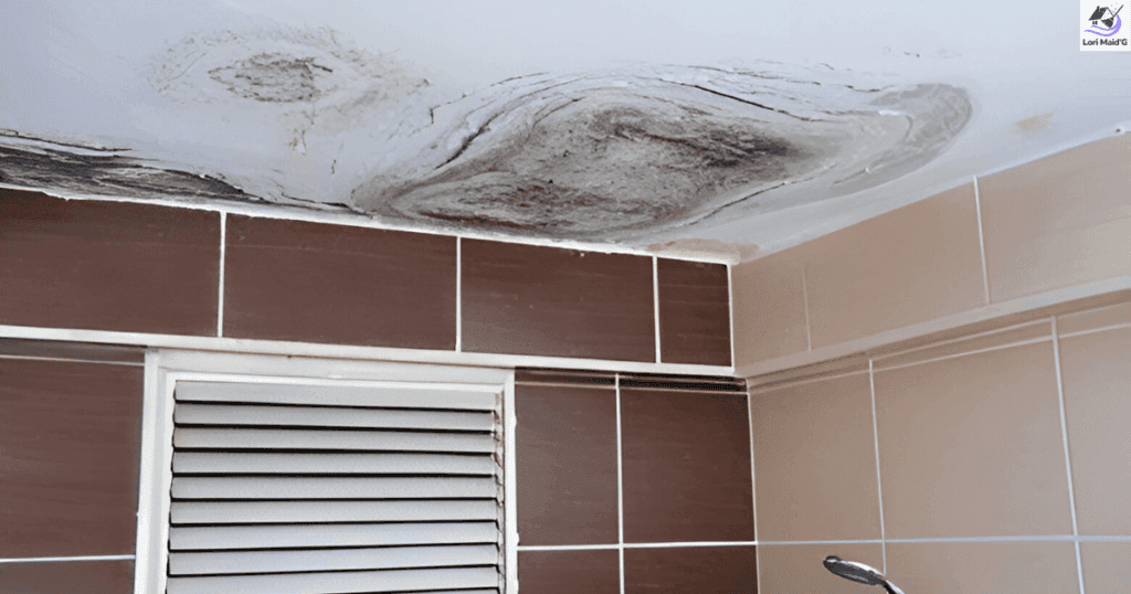 how to get rid of mold in bathroom ceiling