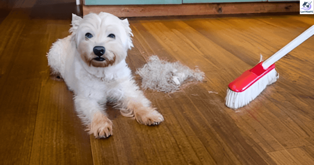 Best way to clean Dog hair off hardwood floors.