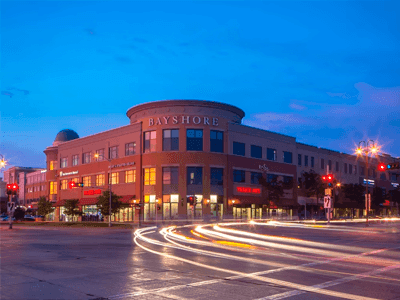 Bayshore Town Center in Glendale, WI.